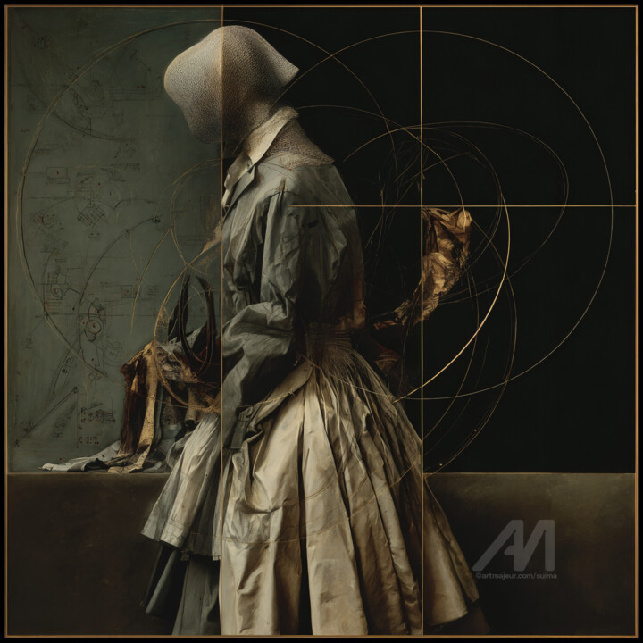 Digitale Kunst,  16x16 in 