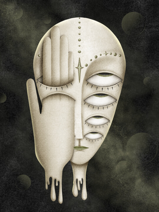 Arts numériques intitulée "Time" par Veranika Sobolevskaya, Œuvre d'art originale, Peinture numérique