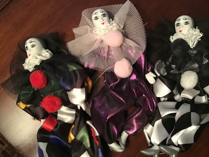 "Trois Pierrot" başlıklı Fotoğraf Vèridiana tarafından, Orijinal sanat, Foto Montaj