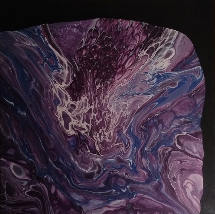 Malarstwo zatytułowany „021” autorstwa Xia Xia, Oryginalna praca, Akryl Zamontowany na Drewniana rama noszy