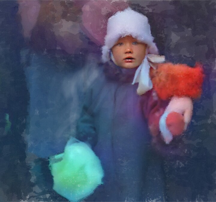 "Souvenirs #2" başlıklı Dijital Sanat Russell Newell tarafından, Orijinal sanat, 2D Dijital Çalışma