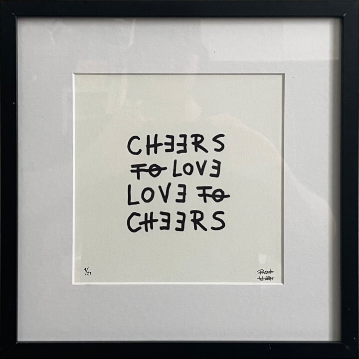 "Limited Edt. Text P…" başlıklı Baskıresim Frank Willems tarafından, Orijinal sanat, Dijital baskı