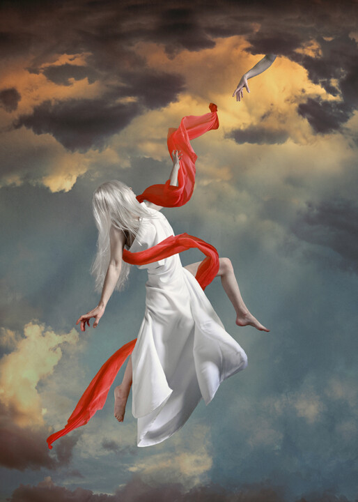 Φωτογραφία με τίτλο "L'ascension" από Bettina Dupont, Αυθεντικά έργα τέχνης, Χειρισμένη φωτογραφία