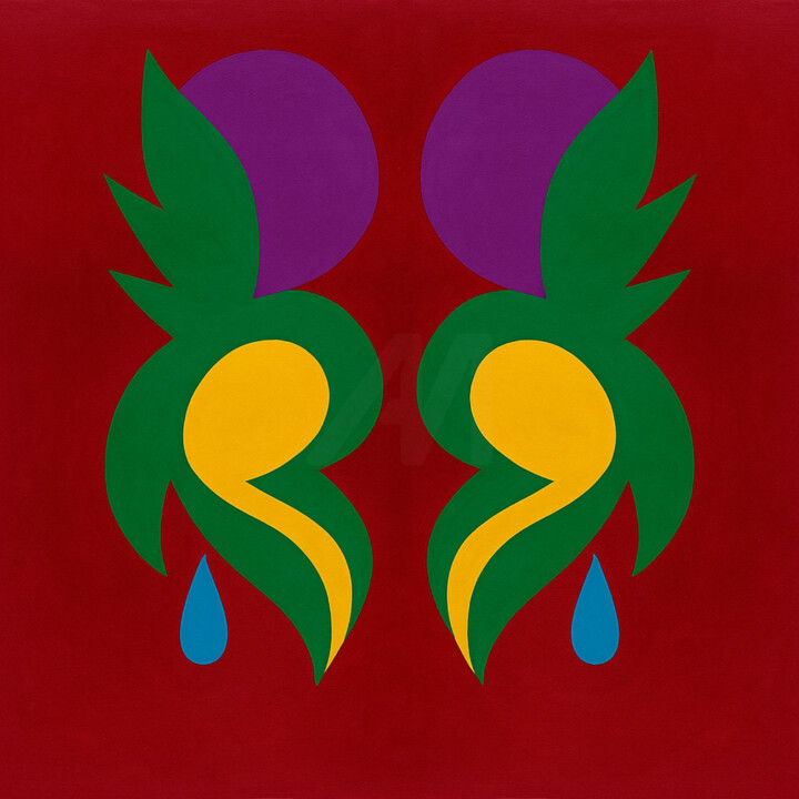 "Symphonie Miroir –…" başlıklı Dijital Sanat Yahya Ahssaini tarafından, Orijinal sanat, Dijital Resim