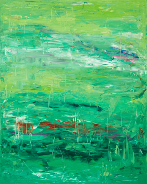 "Loop Collection 1" başlıklı Tablo Simon Findlay tarafından, Orijinal sanat, Petrol