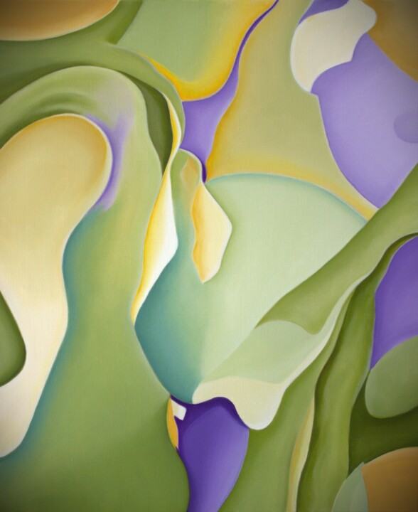 Malarstwo zatytułowany „Oleander” autorstwa Jchadima, Oryginalna praca, Olej