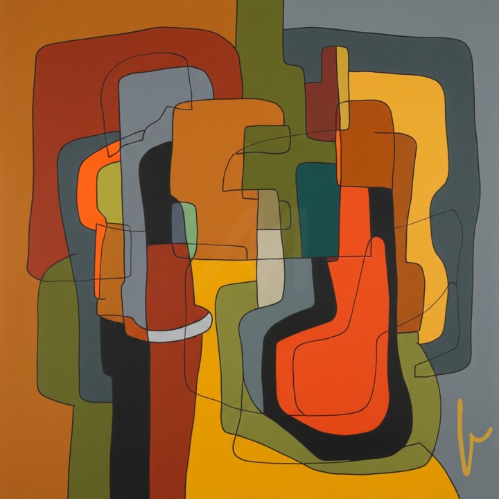 "Figure d'automne" başlıklı Dijital Sanat Jean Paul Pierozzi tarafından, Orijinal sanat, Dijital Resim