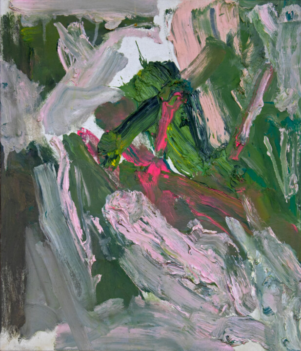 Peinture intitulée "see113" par Seungho Jang, Œuvre d'art originale, Huile