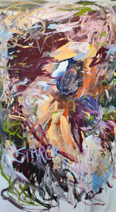 Ζωγραφική με τίτλο "Fall 2025" από Emily Starck, Αυθεντικά έργα τέχνης, Ακρυλικό