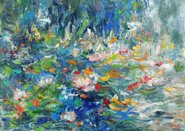 "Peaceful day" başlıklı Tablo Anh  Tuan Le tarafından, Orijinal sanat, Akrilik