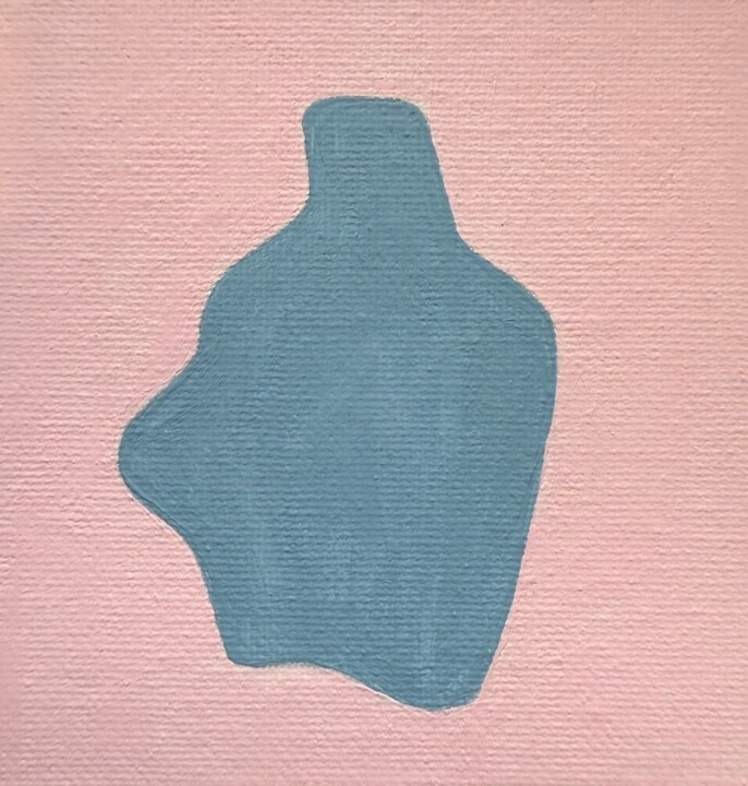 "THE INTERTIA OF DES…" başlıklı Tablo Elvila tarafından, Orijinal sanat, Akrilik