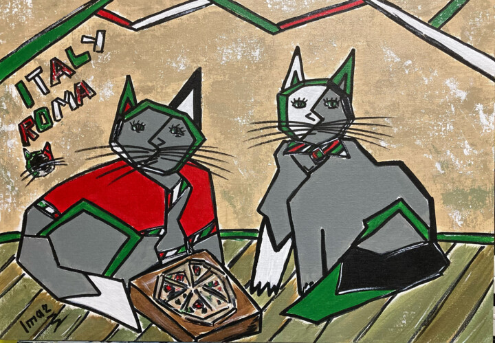 "Италия" başlıklı Tablo Imar tarafından, Orijinal sanat, Akrilik