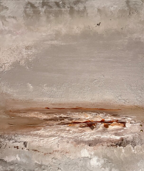 Malerei mit dem Titel "Orizzonti lontani" von Laura Casini, Original-Kunstwerk, Acryl