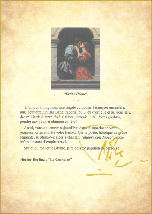 Arts numériques intitulée "Divine Héline" par Philippe, Sully, Henri Robert, Œuvre d'art originale, Image générée par l'IA