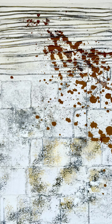 Painting titled "The Matter of Memor…" by Lada Bozhina, Original Artwork, Acrylic