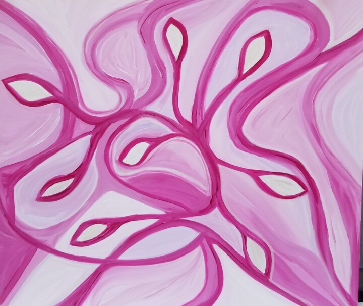 Peinture intitulée "Never give up - 202…" par Johanne Monique Dufour (Monique J Dufour), Œuvre d'art originale, Acrylique Mo…