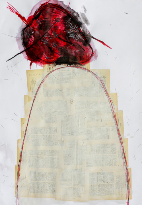 Pintura intitulada "Paradiso, canto XI" por Giulio Benatti, Obras de arte originais, Acrílico