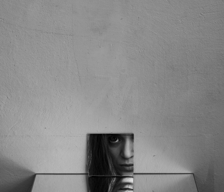 Fotografie getiteld "Blind Spots (#8)" door Apollinariia Ilina, Origineel Kunstwerk, Digitale fotografie