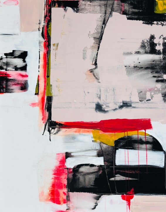 绘画 标题为“OFFSet” 由Evgeniya Zolotareva, 原创艺术品, 丙烯