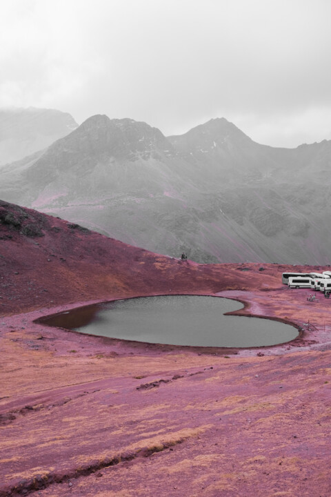 Photography titled "Heart of Andes" by Gilliard Bressan, Original Artwork, Digital Photography