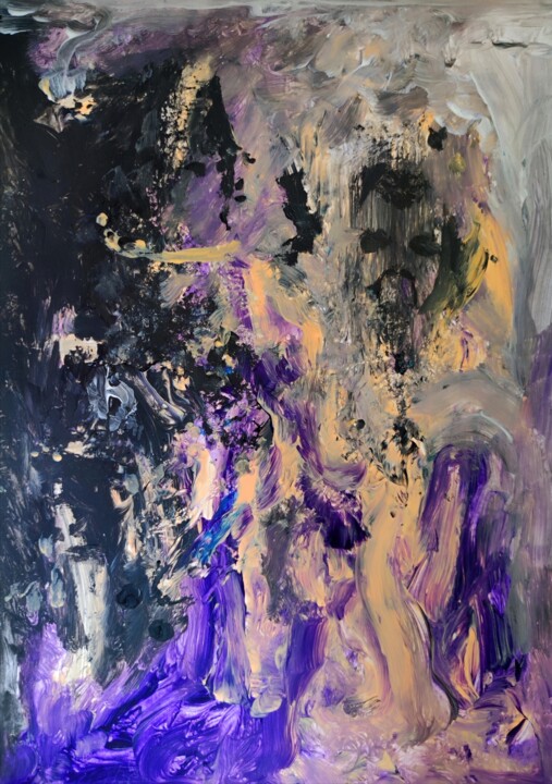 "Finding Noël - Vol.…" başlıklı Tablo Milto Sideris tarafından, Orijinal sanat, Akrilik