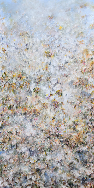 Pintura intitulada "Spring" por Jason Zahra, Obras de arte originais, Acrílico Montado em Armação em madeira