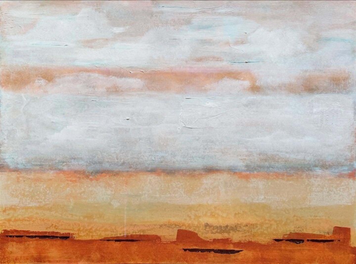 Peinture intitulée "Utah" par Ingrid Oliphant, Œuvre d'art originale, Acrylique Monté sur Châssis en bois