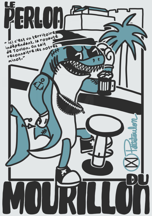 "Le Perlon du Mouril…" başlıklı Dijital Sanat Petitetoulon tarafından, Orijinal sanat, Dijital Resim