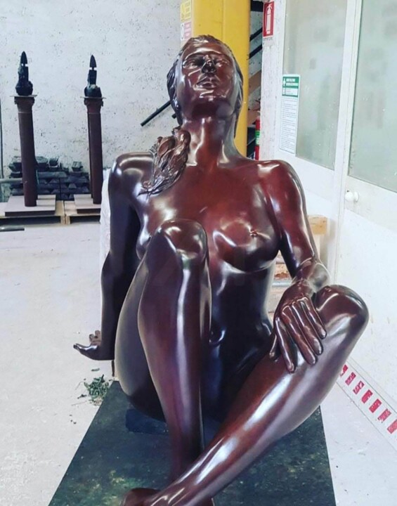 "GRACE" başlıklı Heykel Majd tarafından, Orijinal sanat, Bronz