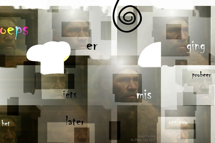 "aber oeps" başlıklı Dijital Sanat Koen Vlerick tarafından, Orijinal sanat, 2D Dijital Çalışma