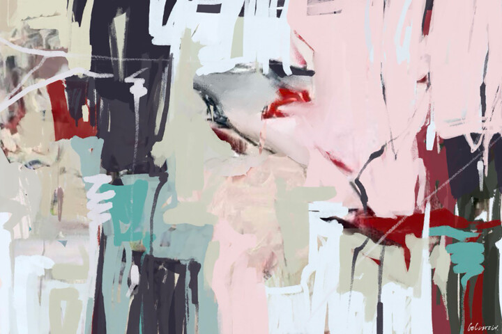 Artes digitais intitulada "Softness after noon" por Polina Goldstein, Obras de arte originais, Trabalho Digital 2D