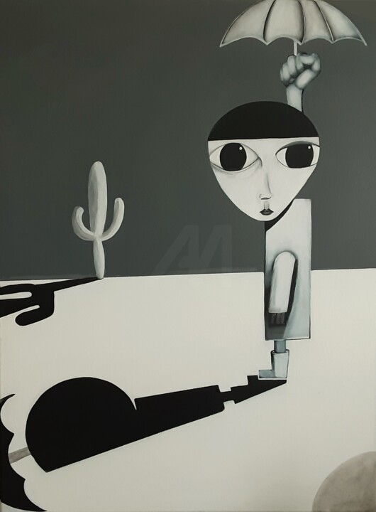 Peinture,  30,7x22,8 in 