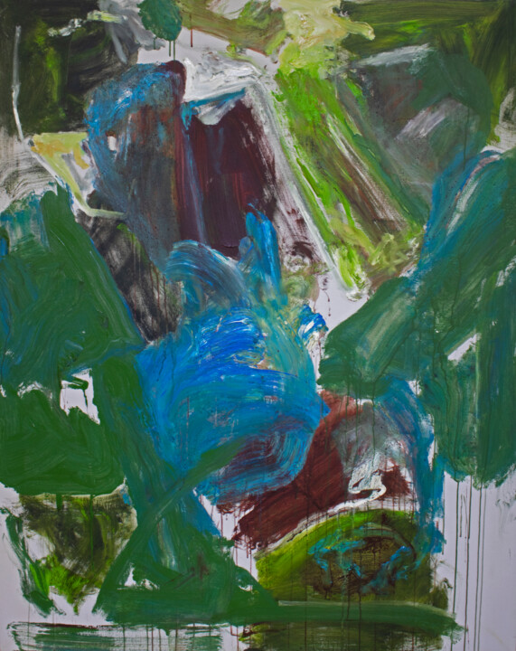 Peinture intitulée "see260" par Seungho Jang, Œuvre d'art originale, Huile