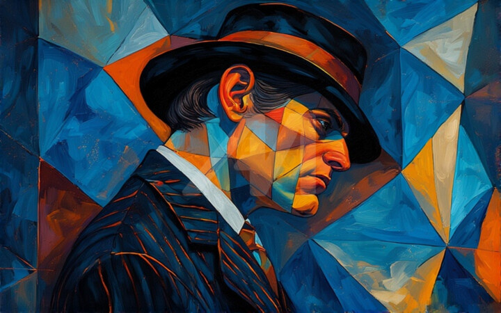 Digitale Kunst mit dem Titel "One of Few Good Men" von Cultureblitz, Original-Kunstwerk, KI-generiertes Bild