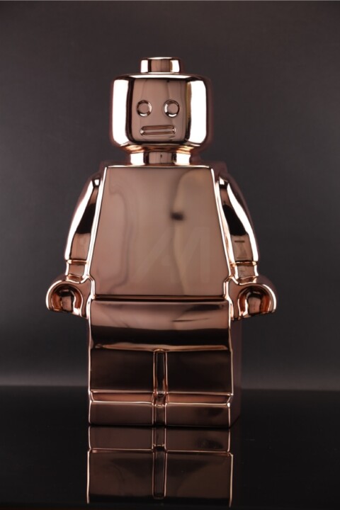 "ROBOCLUSION PINK GO…" başlıklı Heykel Vincent Sabatier (VerSus) tarafından, Orijinal sanat, Gravür