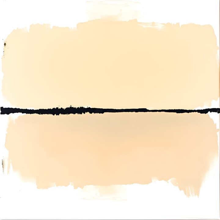 Digital Arts titled "Neutral Beige Cream…" by Stellaartist001, Original Artwork, AI generated image