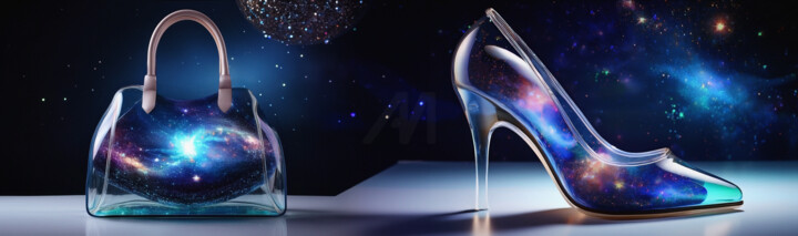 "Outfit "Spaziale"" başlıklı Dijital Sanat O. Soniart tarafından, Orijinal sanat, AI tarafından oluşturulan görüntü