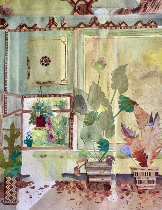 Kolaj,  20,5x16,1 in 