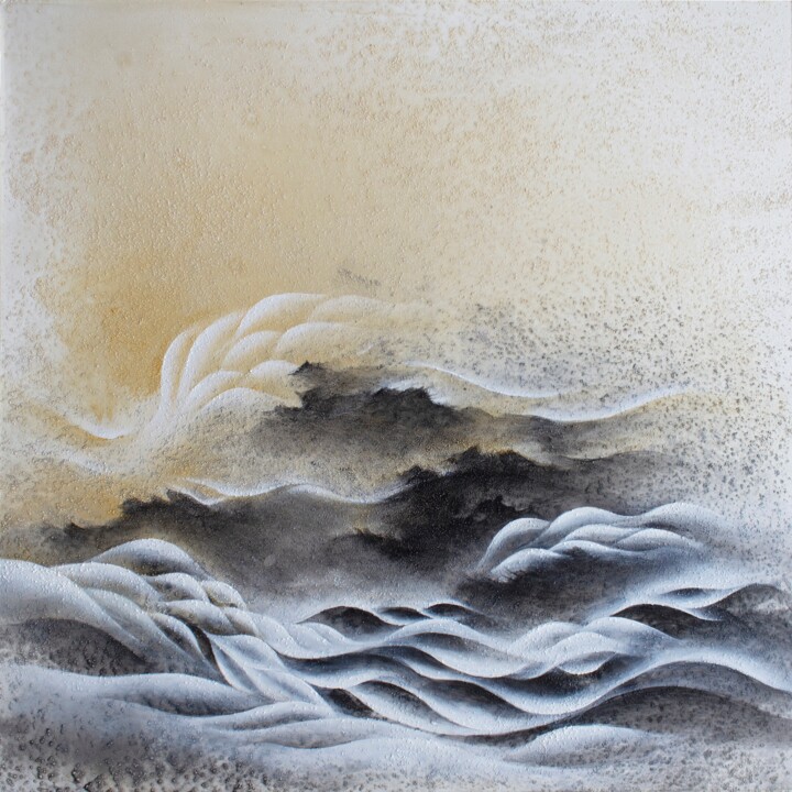 Pintura intitulada "Liquid light" por Francesca Borgo, Obras de arte originais, Acrílico