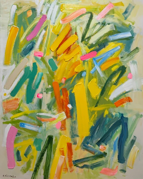 "Abstract October" başlıklı Tablo Tung Duc Pham tarafından, Orijinal sanat, Akrilik