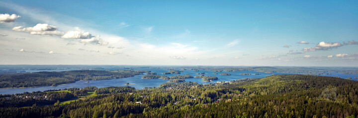 Fotografie mit dem Titel "view from Puijo Tow…" von Gor Don(Gnie), Original-Kunstwerk, Digitale Fotografie