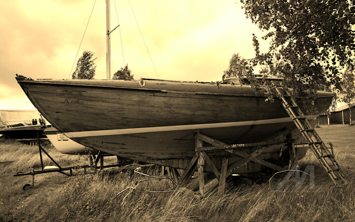 Fotografie mit dem Titel "an old lady with be…" von Gor Don(Gnie), Original-Kunstwerk, Digitale Fotografie