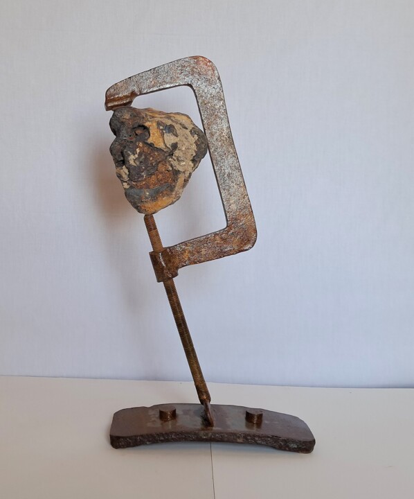 Sculpture intitulée "Serjant" par Pere Marti, Œuvre d'art originale, Métaux