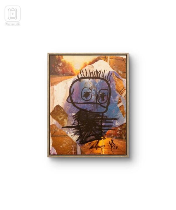 Painting titled "Urban Dreams" by Viktoria Dragon, Original Artwork, Acrylic