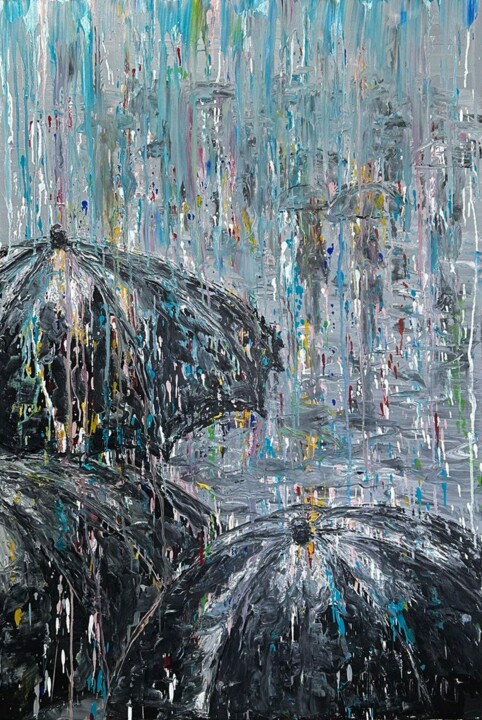 Malarstwo zatytułowany „The Presence of Fra…” autorstwa Alla Ronikier, Oryginalna praca, Olej