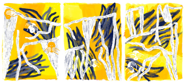 "This Is Happening#6" başlıklı Dijital Sanat Julien-G tarafından, Orijinal sanat, 2D Dijital Çalışma