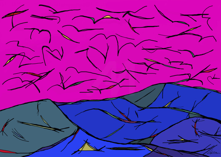 "Dream43" başlıklı Dijital Sanat Nicola Capone tarafından, Orijinal sanat, Dijital Resim