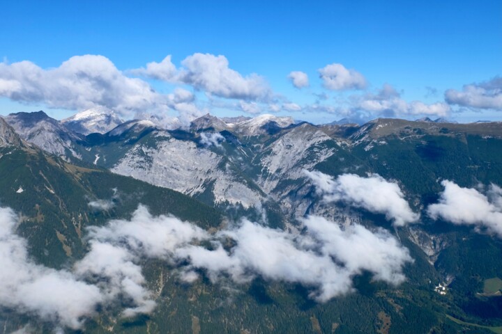 Fotografie mit dem Titel "Alps" von Andrea Gruber, Original-Kunstwerk, Digitale Fotografie