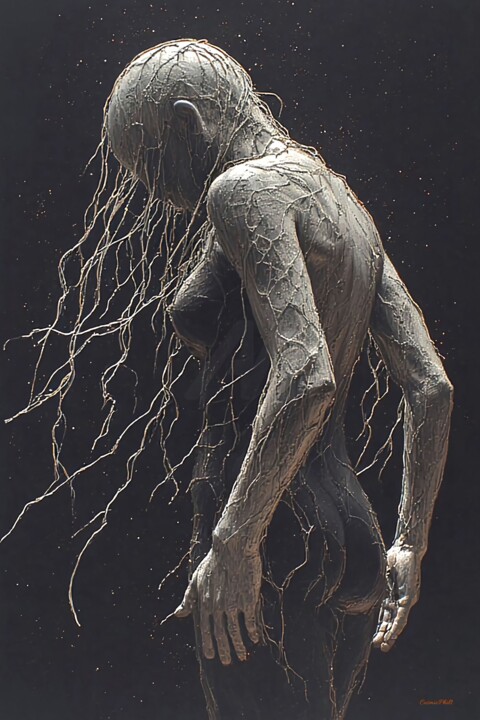 "Faceless - 05" başlıklı Dijital Sanat Cosmicphil1 tarafından, Orijinal sanat, Dijital Resim