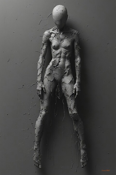 "Faceless - 06" başlıklı Dijital Sanat Cosmicphil1 tarafından, Orijinal sanat, Dijital Resim